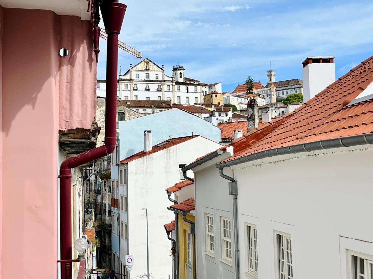 Casa Rosa Com Ac Appartement Coimbra Buitenkant foto